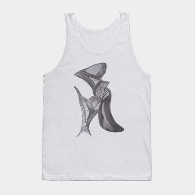 white beard Tank Top by hotienda